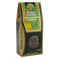 Herbata zielona z żeń-szeniem i cytryną 100g
